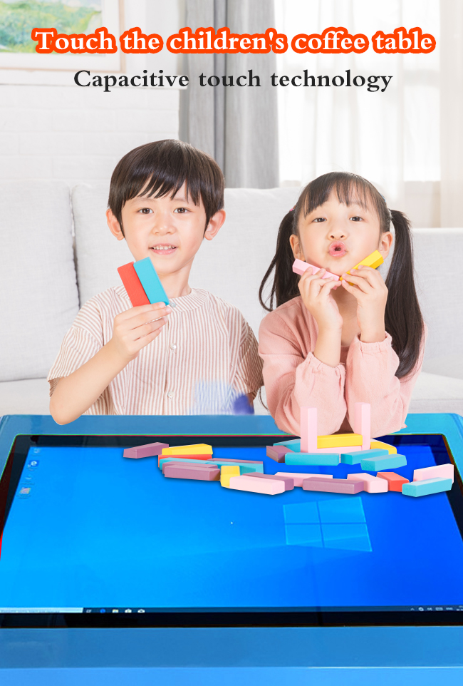 タッチ画面の子供の教育LCDのタッチスクリーンの机が付いている子供のゲームのMultitouchの相互テーブル